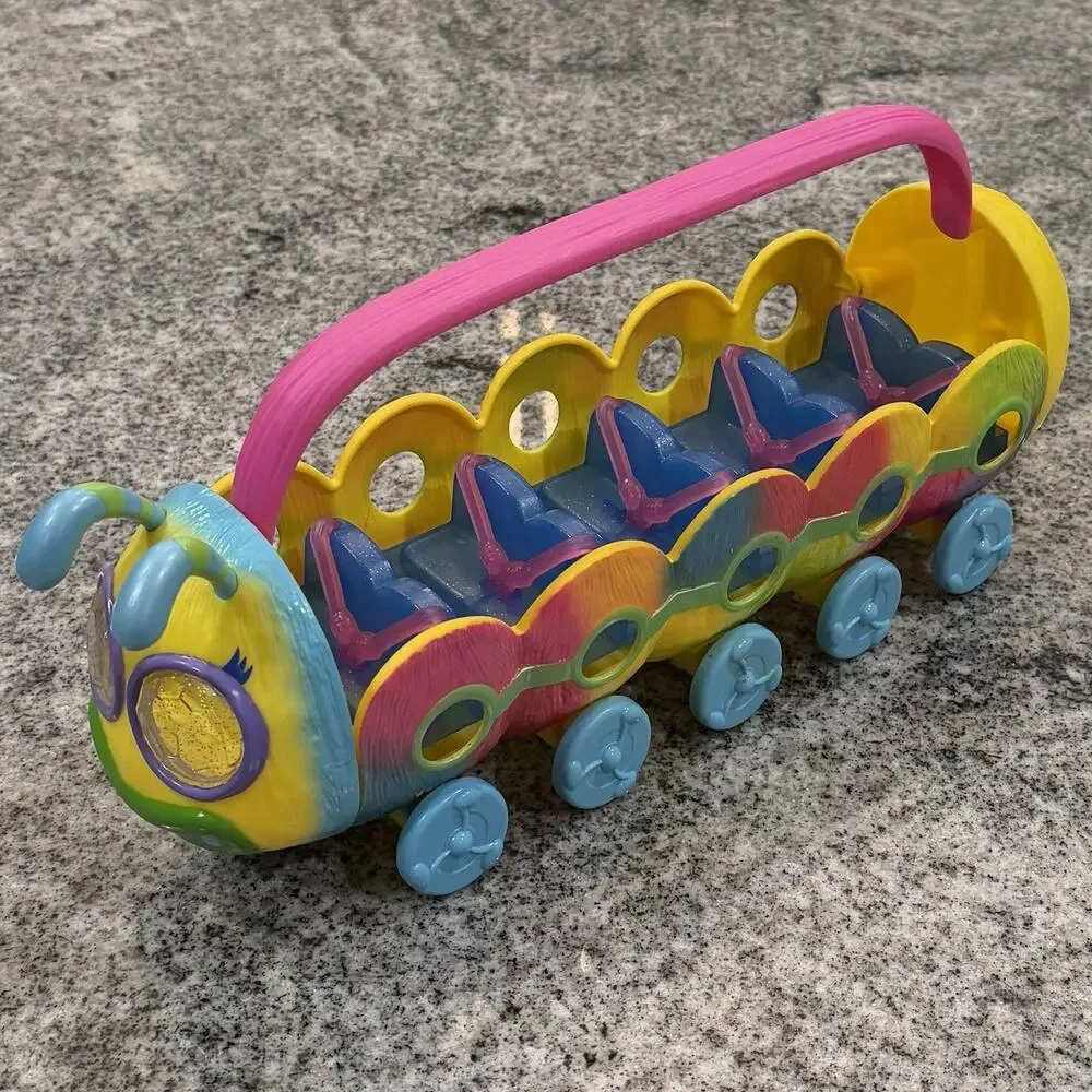 DreamWorks Trolls Poppy World Tour Ride Caterpillar/Caterbus Bus Playset Vehicle